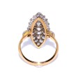 Antique jewelry - Antique Marquise Diamond Ring