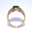 Recent jewelry - Emerald and Diamond Pave Ring