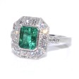 Recent jewelry - Emerald and Diamond Ring