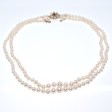 Antique jewelry - Pearl Double Strand Necklace