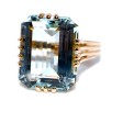 Antique jewelry - Vintage Aquamarine Ring 