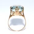 Antique jewelry - Vintage Aquamarine Ring 