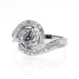 Antique jewelry - Whirlwind Diamond Ring