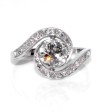 Antique jewelry - Whirlwind Diamond Ring