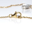Antique jewelry - Diamond Pear Pendant