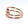 Recent jewelry - Rose Gold and Diamond Ring