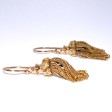 Antique jewelry - Pompon earrings