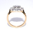 Engagement rings - Pompadour Diamond Ring 