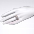 Engagement rings - Pompadour Diamond Ring 
