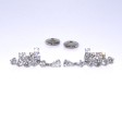 Antique jewelry - Pear Diamond Earrings
