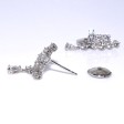 Antique jewelry - Pear Diamond Earrings