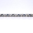 Antique jewelry - Sapphire and diamonds bracelet