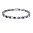 Antique jewelry - Sapphire and diamonds bracelet