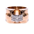 Antique jewelry - Diamond Tank Ring