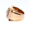 Antique jewelry - Diamond Tank Ring