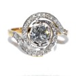 Antique jewelry - Tourbillon Diamond Ring 