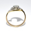 Antique jewelry - Tourbillon Diamond Ring 
