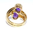 Antique jewelry - Vintage Toi & Moi Ring 