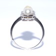 Antique jewelry - Diamond and Pearls Toi et Moi Ring