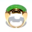 Antique jewelry - Jade Tank Ring