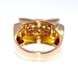 Antique jewelry - Diamond Tank Ring