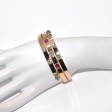 Antique jewelry - Diamond and Ruby Cuff Bracelet