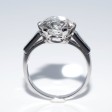 Antique jewelry - Solitaire 3,52 Diamond Ring
