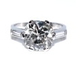 Antique jewelry - Solitaire 3,52 Diamond Ring