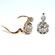 Antique jewelry - Dormeuses Diamond Earrings