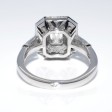Engagement rings - Emerald Cut Diamond Ring 