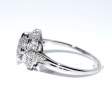 Antique jewelry - Diamond Art Deco Cluster Ring