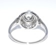 Antique jewelry - Diamond Art Deco Cluster Ring