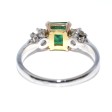 Recent jewelry - Trilogy Emerald and Diamond Ring 