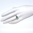 Recent jewelry - Trilogy Emerald and Diamond Ring 