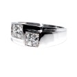 Antique jewelry - Art Deco Toi et Moi Diamond Ring