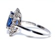 Engagement rings - Sapphire and Diamond Daisy Ring 