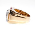 Antique jewelry - Diamond Tank Ring
