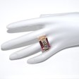 Antique jewelry - Diamond Tank Ring