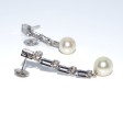 Antique jewelry - Diamond and Pearl Pendant Earrings