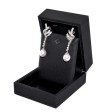 Antique jewelry - Diamond and Pearl Pendant Earrings