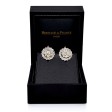 Antique jewelry - Dormeuses Daisy Diamond Earrings