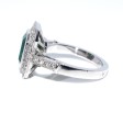 Engagement rings - Emerald and Diamond Ring 