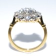 Engagement rings - Pompadour Diamond Ring 