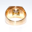 Antique jewelry - Diamond Tank Ring