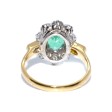 Engagement rings - Emerald Pompadour Ring