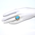 Recent jewelry - Vintage Turquoise Ring 