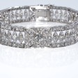 Antique jewelry - Diamond Art Deco Bracelet
