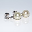 Antique jewelry - Diamond and Pearl Earrings