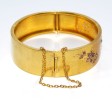 Antique jewelry - Antique Gold Cuff Bracelet
