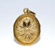 Antique jewelry - Antique Locket Picture Pendant 